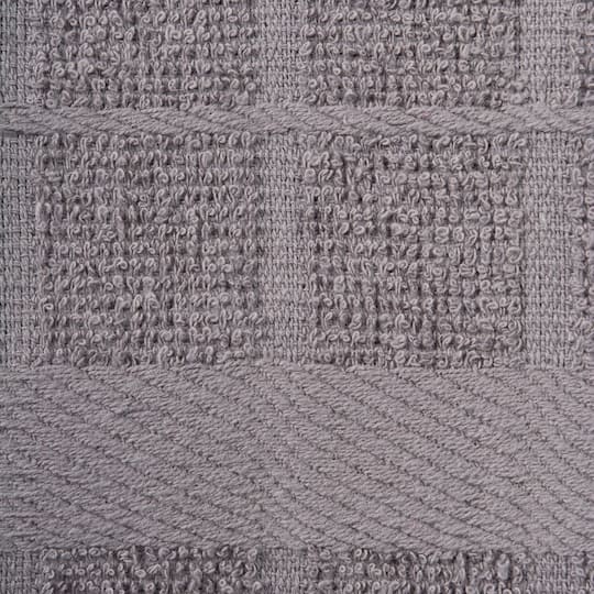 DII® Solid Windowpane Terry Dishcloth Set